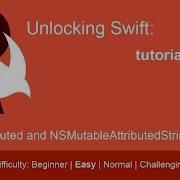 NSAttributed And NSMutableAttributedString In Swift