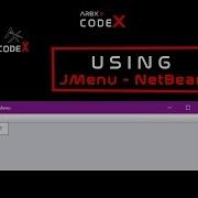 How To Create Use JMenuBar JMenuItem Java Tutorial 2 CodeX ARBX 2019