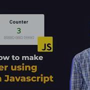 How To Make Counter In Javascript 1 Of 15 Projects Using Vanilla JavaScript DoCoNation