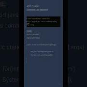 Command Line Arguments In Java Shorts Java Commandline Commandprompt