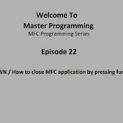 WM KEYDOWN How To Close MFC Application By Pressing Function Key F4