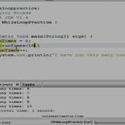 Java Tutorial 7 Brief While Loop Tutorial