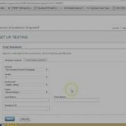 Creating A MAP NWEA Test Session