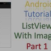 84 Android ListView With Image