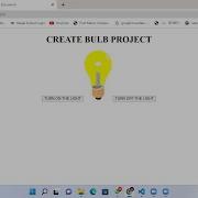 Create Bulb ON OFF Effect Using Javascript Hindi Coding ON OFF Project In HTML JavaScript