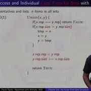 Disjoint Sets The Union Find Data Structure