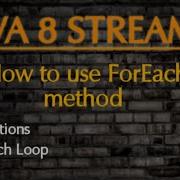 Foreach Method In Java 8 Java 8 Stream