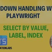12 DropDown Handling With Playwright Typescript