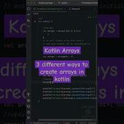 Different Ways To Create Arrays In Kotlin Kotlin Arrays Learn Kotlin Kotlin