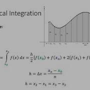 Numerical Integration Trapezoidal And Simpson S Methods