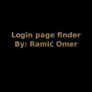 Login Page Finder Admin Page Finder LPF Python Script