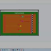Python Turtle Library Turtle Racing Game