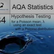Hypothesis Test For The Poisson Mean Using The Exact Poisson Distribution