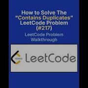 LeetCode 217 Contains Duplicate Solution In Python Easy Interview Problem Tutorial