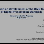 Part 1 Introduction CCSDS Data Archive Interoperability DAI WG At The EWA Conference Aug 2021