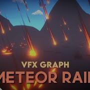 Unity VFX Graph Meteor Rain Tutorial Trails Trigger Events