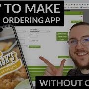 How To Make A Food Ordering App Without Coding