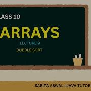 Bubble Sort Technique Program ICSE Java L9 Array Mastery ArrayIndexOutOfBound Exception