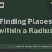 70 Finding Places Within A Radius Working With Geospatial Data MongoDB Complete Course 2025
