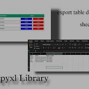 Django Project Export Table Data To Excel Sheet Openpyxl Library