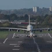 AIRBUS A380 Vs BOEING 737 INCREDIBLE SIZE DIFFERENCE Take Offs At Birmingham Airport