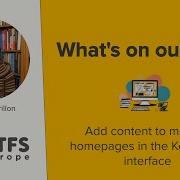 Add Content To Module Homepages In The Koha Staff Interface