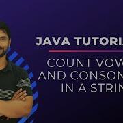 Java Program To Count Total Vowel And Consonant In A String Java Programming In Hindi