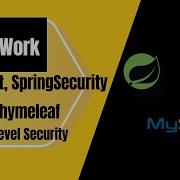 33 Method Level Security Springboot And Thymeleaf Project