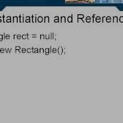 21 Java Certification Chapter04 References Objects Lesson1 Instantiation References
