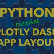 Python Plotly Dash Dashboards Layout Styling