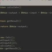 PHP OOP Tutorial 3 Scope And Calculator