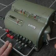 The Precisa 117 Mechanical Calculator