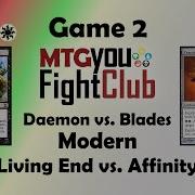 Game 2 Affinity Vs Living End Modern