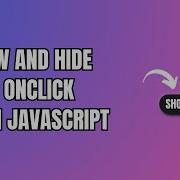 Show And Hide Text Onclick With JavaScript