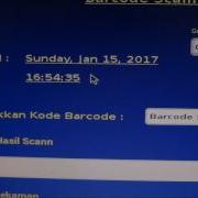 Demo Barcode Scan Interface With Raspberry Pi3