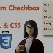 Css Toggle Check Box Custom Toggle Checkbox Css Only Css Custom Toggle Check Box Css Tutorial