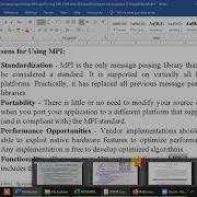 Lecture 35 Distributed Memory Programming MPI PVM And Other Programming Systems