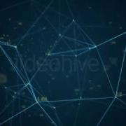 Digital Data Network Abstract Background