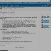 Pseudocode To Code Part1