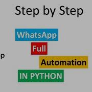 Whatsapp Automation In Python Sending Attachments
