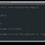 Addition Of Two Numbers In Java