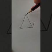 How To Draw A 3D Triangle Art Shorts Howto Howtodraw Drawing 3d Sketch Pencildrawing Shape