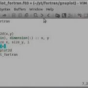 Modern Fortran By Example 7 Gnuplot Part 1
