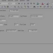 Access Creating Forms