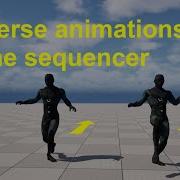 Как выполнить обратную анимацию в секвенсоре в Unreal Engine 5