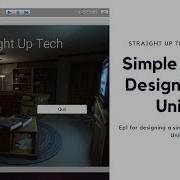 Unity Basics A Simple Menu Design In Unity 2019
