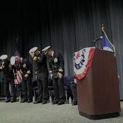 USS Chicago Holds Change Of Command Ceremony
