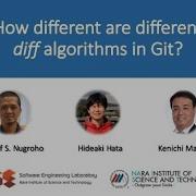 How Different Are Different Diff Algorithms In Git Short Presentation At ICSE 2020 Korea