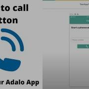 Adalo Phone Click To Call Button