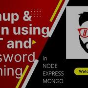 JWT Token With Password Hashing In Node Express Mongo API